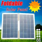 Складная солнечная панель с двойным USB портом, 20 Вт, 5 В