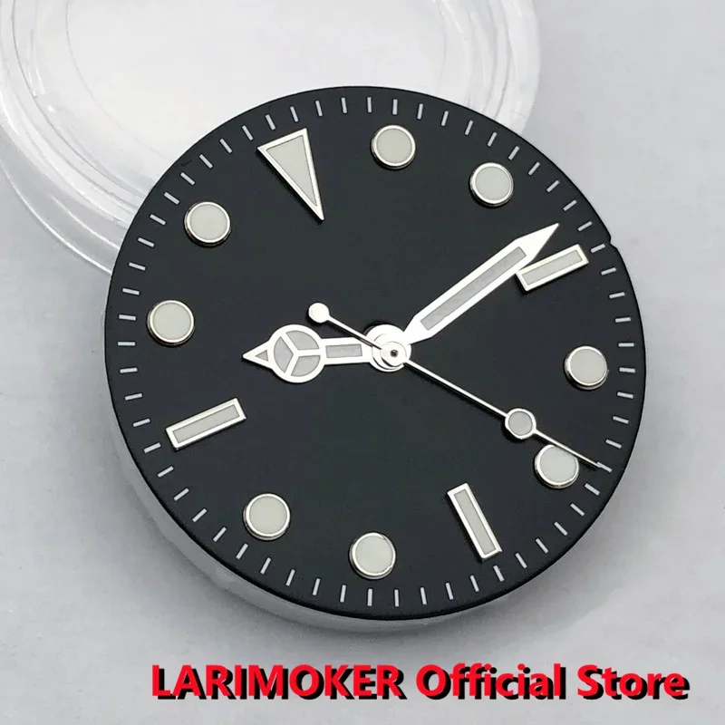 LARIMOKER 29 мм Grind Arenaceous NH35 Светящийся циферблат часов и подходит для NH36 Miyota 8215 8205 DG 2813