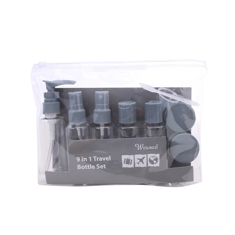 9 шт. дорожная бутылка-распылитель с крышками