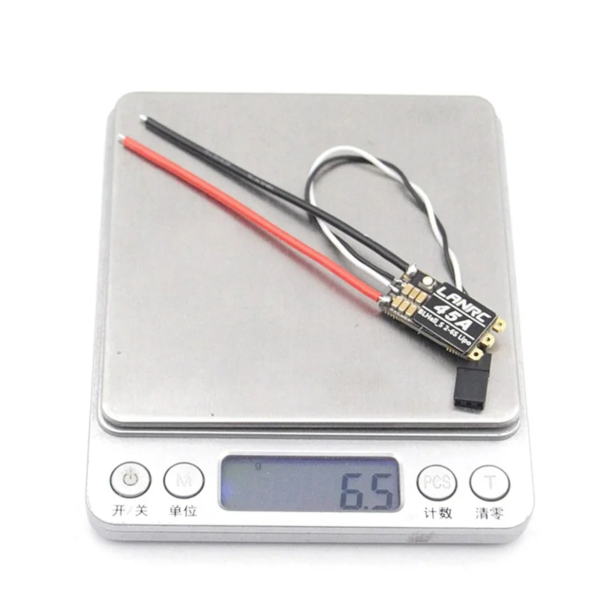 BLHeli S 2-6S Lipo 45A Бесщеточный ESC Встроенный программируемый светодиод RGB D-Shot 150/300/600