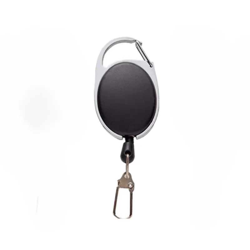 

Брелок-ретрактор черный