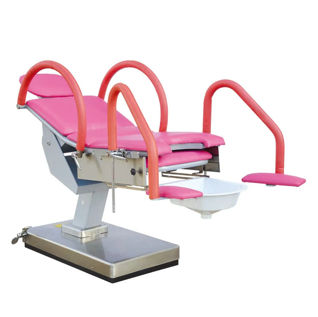 

Hospital Furniture Adjustable Electric Gynecological Examining Bed Medical Table for Gyno Exam