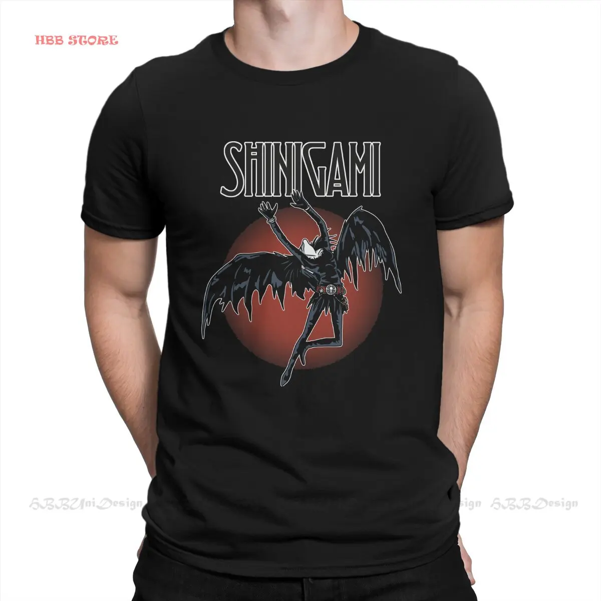 

Футболка Shinigami с изображением героев мультфильма «Death Note»