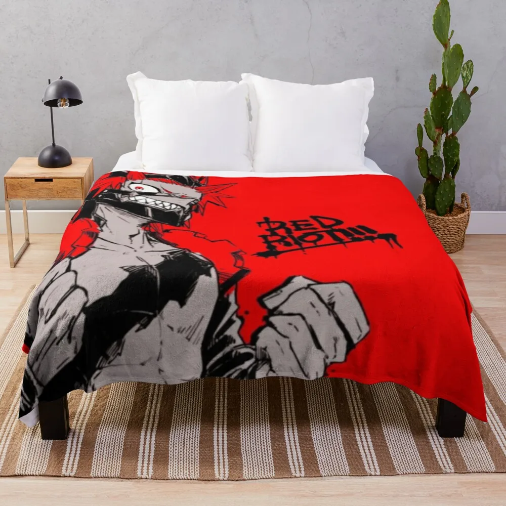 

Eijiro Kirishima Throw Blanket decorative bed blankets throw blanket fur Plush fabric