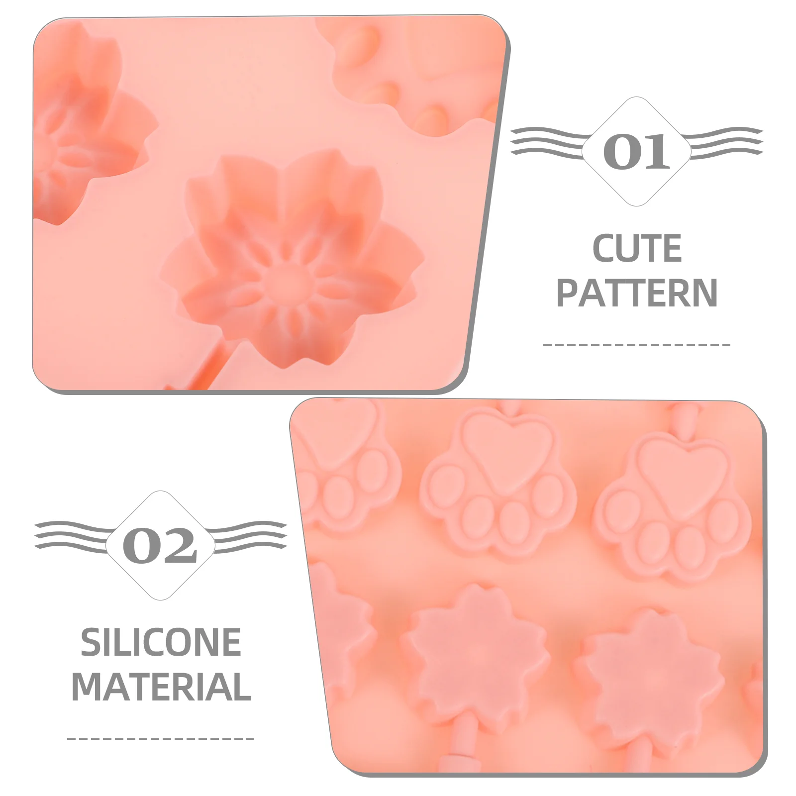 Формы для сыра шоколада десерта выпечки печенья маленьких леденец конфеты