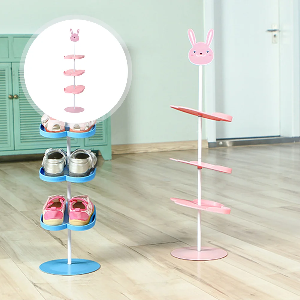 

Shoe Shoes Rack Storage Organizer Shelf Kids Entryway Stand Children Holdercloset Household Baby Diyoutdoor Cartoon Tier Spaces
