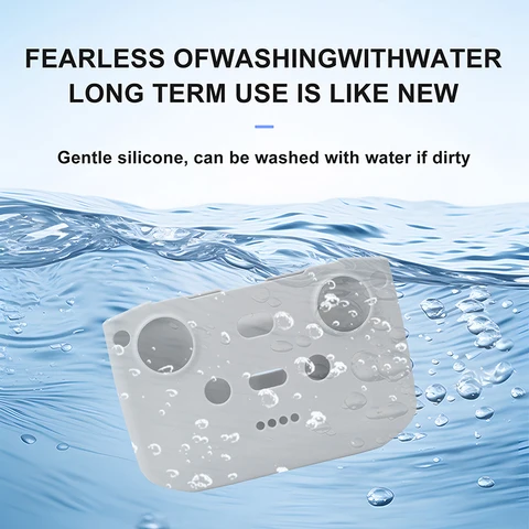 Силиконовый чехол для контроллера, защитный чехол, устойчивый к падениям, устойчивый к царапинам защитный чехол для пульта дистанционного управления DJI RC-NC-N1/N2/N3