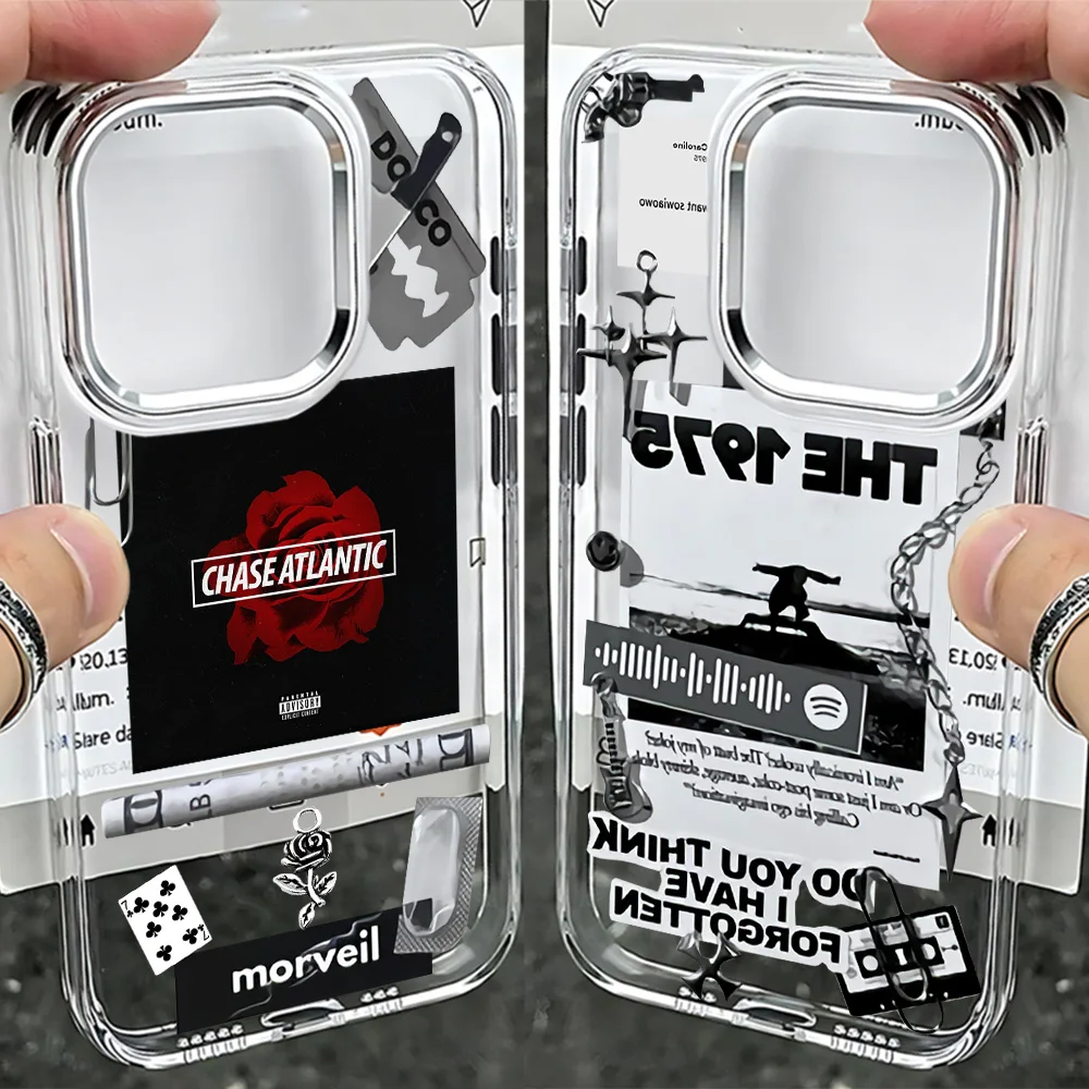 Фото Модный чехол для телефона Band Chases Atlantics для Samsung Galaxy S25 S24 S23 S22 S21 S20 Note20 FE Ultra Edge Plus 4G 5G Soft Cover №1