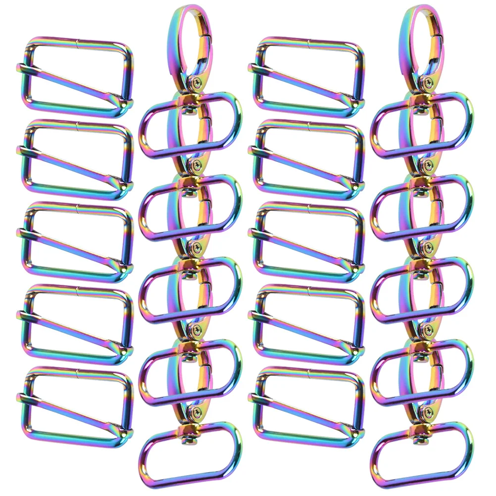 

Swivel Clasps Lobster Key Keychain Snap Claw Rainbow Chain Hook Hooks Dog Diy Buckles Clasp Keyrings Trigger Ring