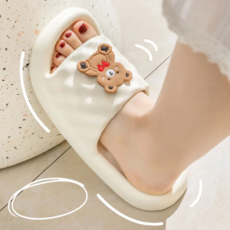 

2023 New Eva Slippers Women Summer Indoor Household Bathroom Men Pantuflas Chinelos Nuvem Zapatillas Informales Slides Pantufa