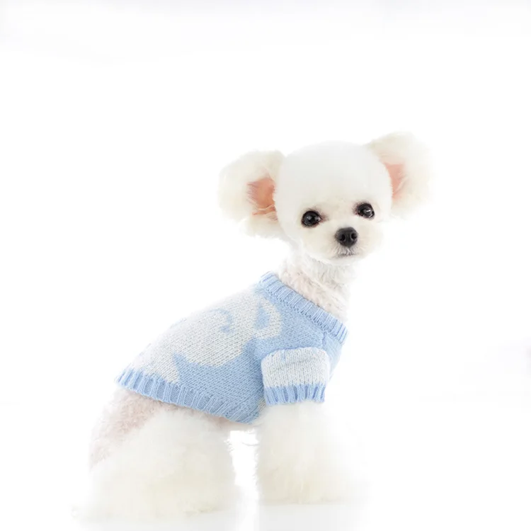 

Pet Clothes Small Dog Sweater Winter Autumn Warm Sweatshirt Cat Fashion Coat Puppy Cartoon Shirt Chihuahua Yorkshire Bulldog Pug