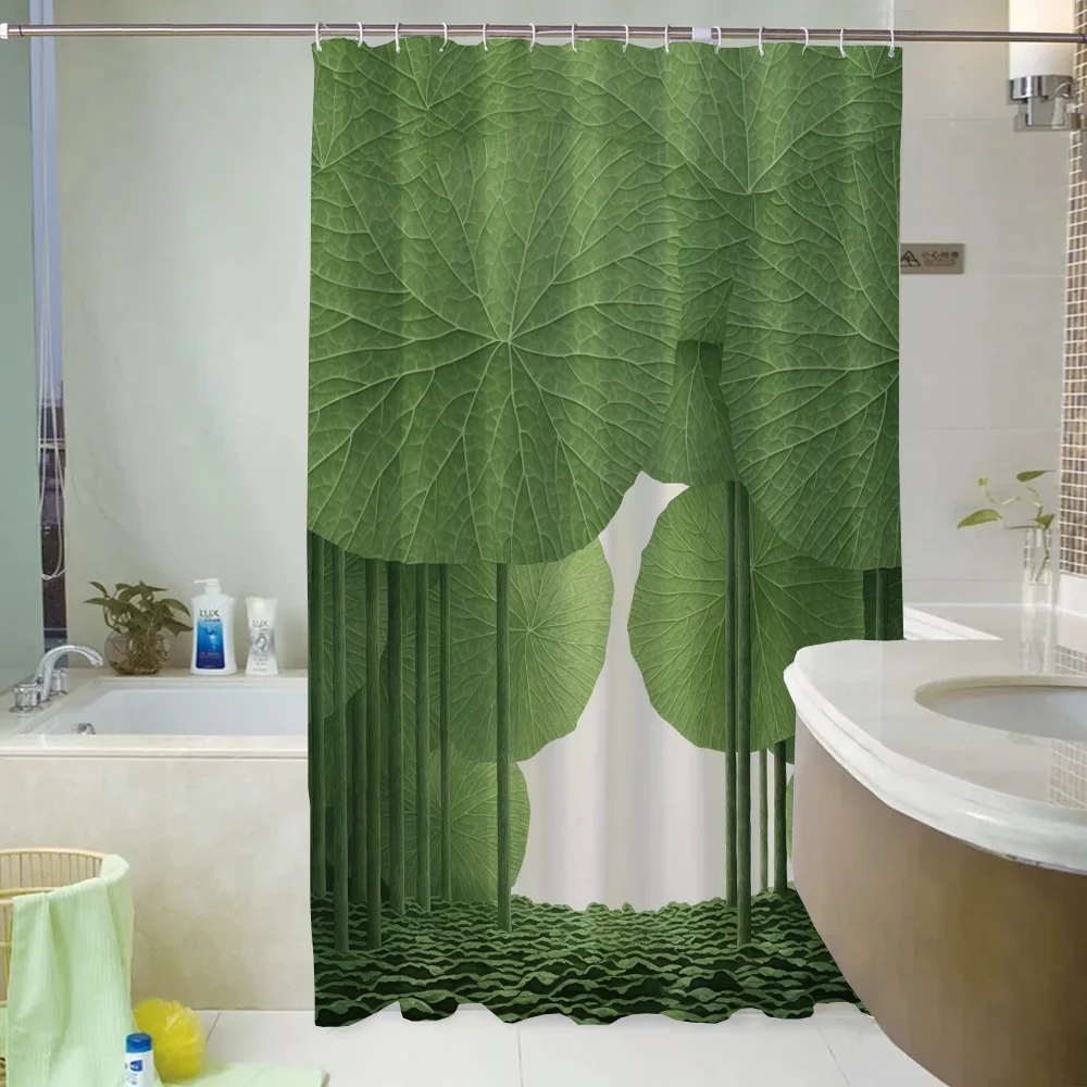 Momo иллюстрация для ванной занавеска спальни складная перегородка комнаты дома