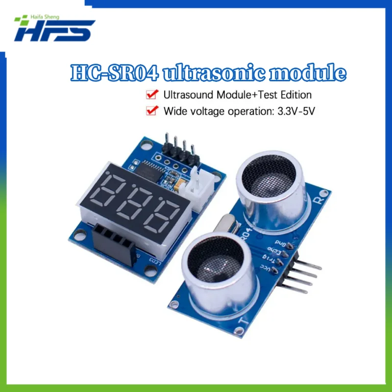 

Ultrasonic Wave Detector, Ranging Module, Distance Sensor, HC-SR04 HCSR04 for World