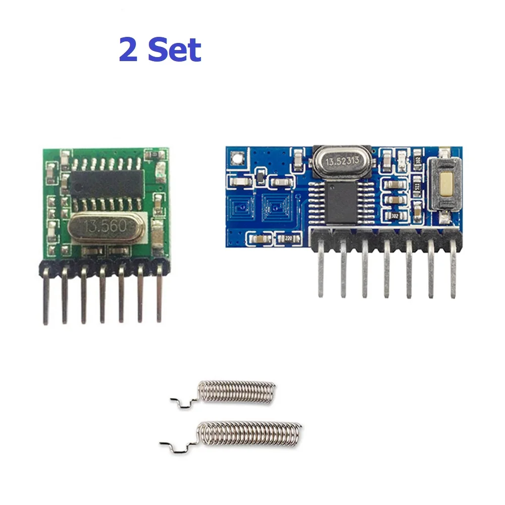 

QIACHIP беспроводной радиопередатчик и приемник 433МГц 4CH