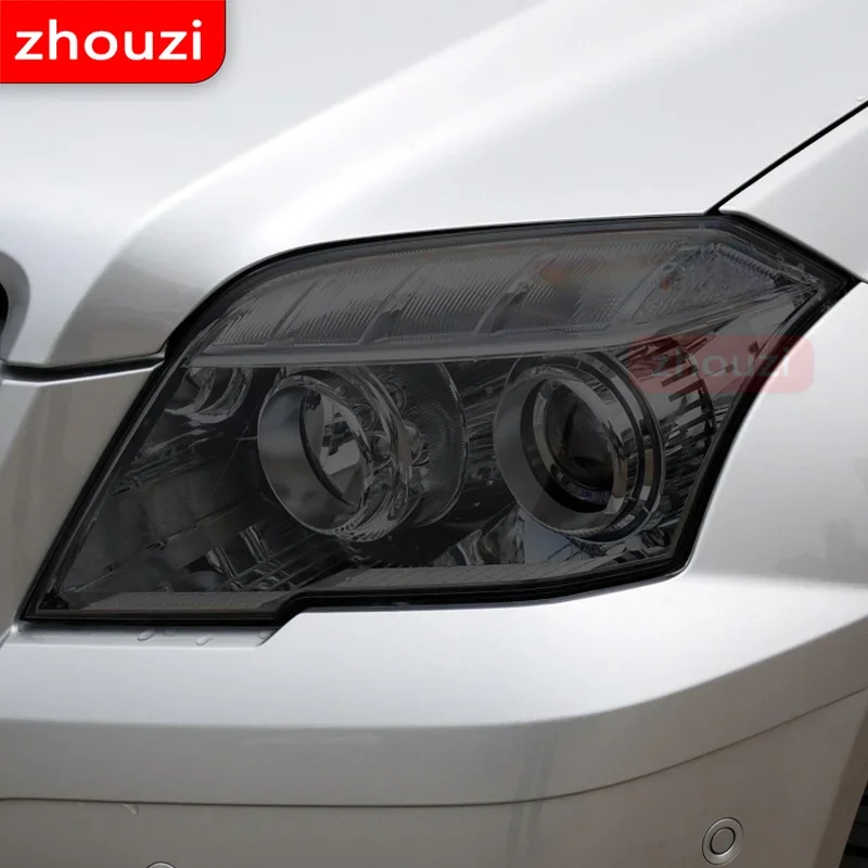 Для Mercedes Benz GLK Class X204 2013 2014 2015 тонировка автомобильной фары Черная защитная пленка