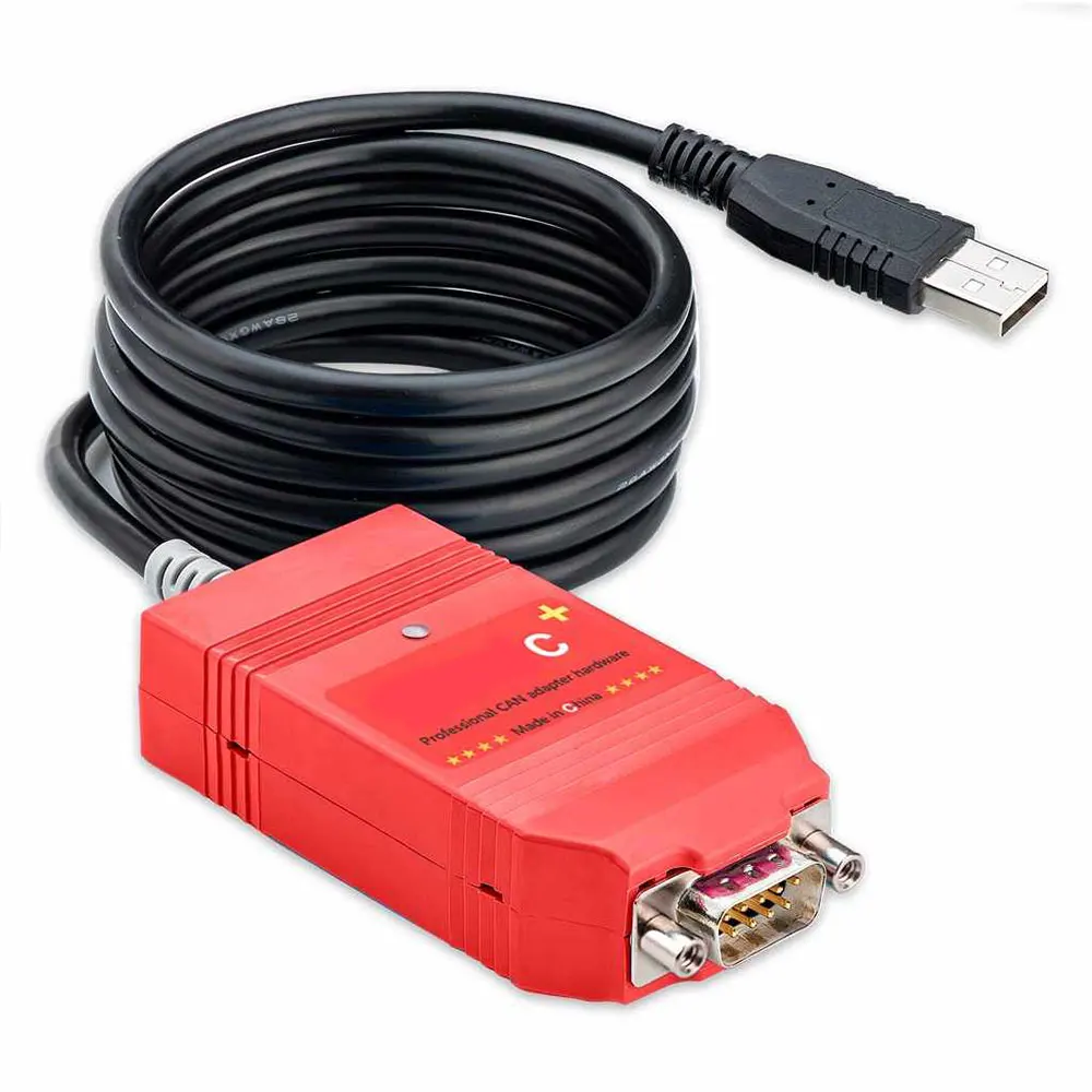 Фото CAN-адаптер P-CAN C Plus (P-CAN C+) USB (с импортной схемой), совместимый с IPEH-002022 №1