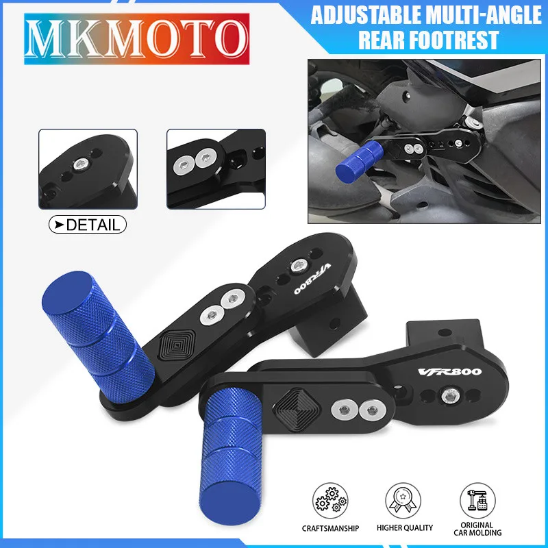 Телескопическая Подножка для пассажира ДЛЯ VFR800 VFR800XF 800F VFR750 VFR750R мотоциклетные
