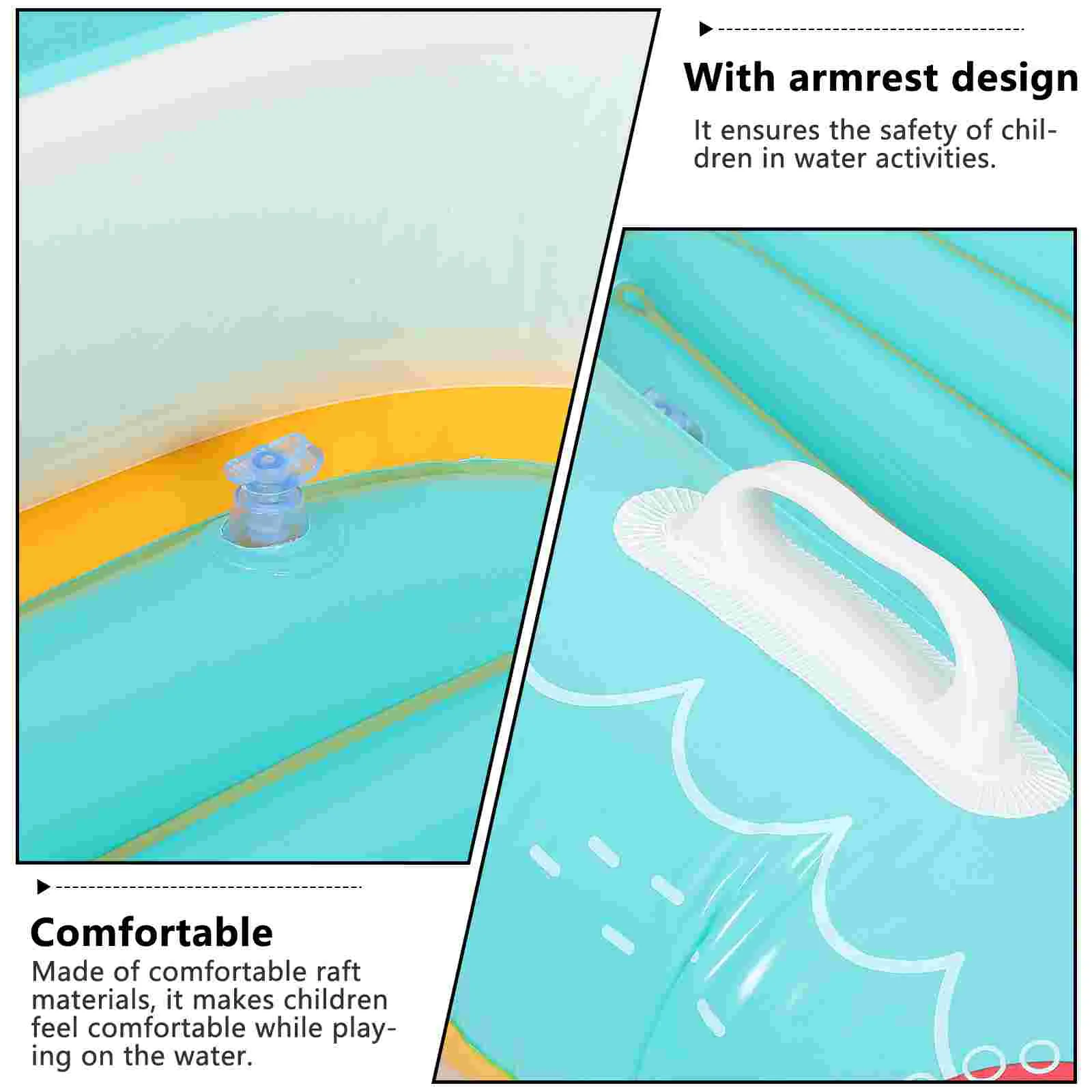 Игрушки для малышей детская надувная лодка детское маленькое сиденье с