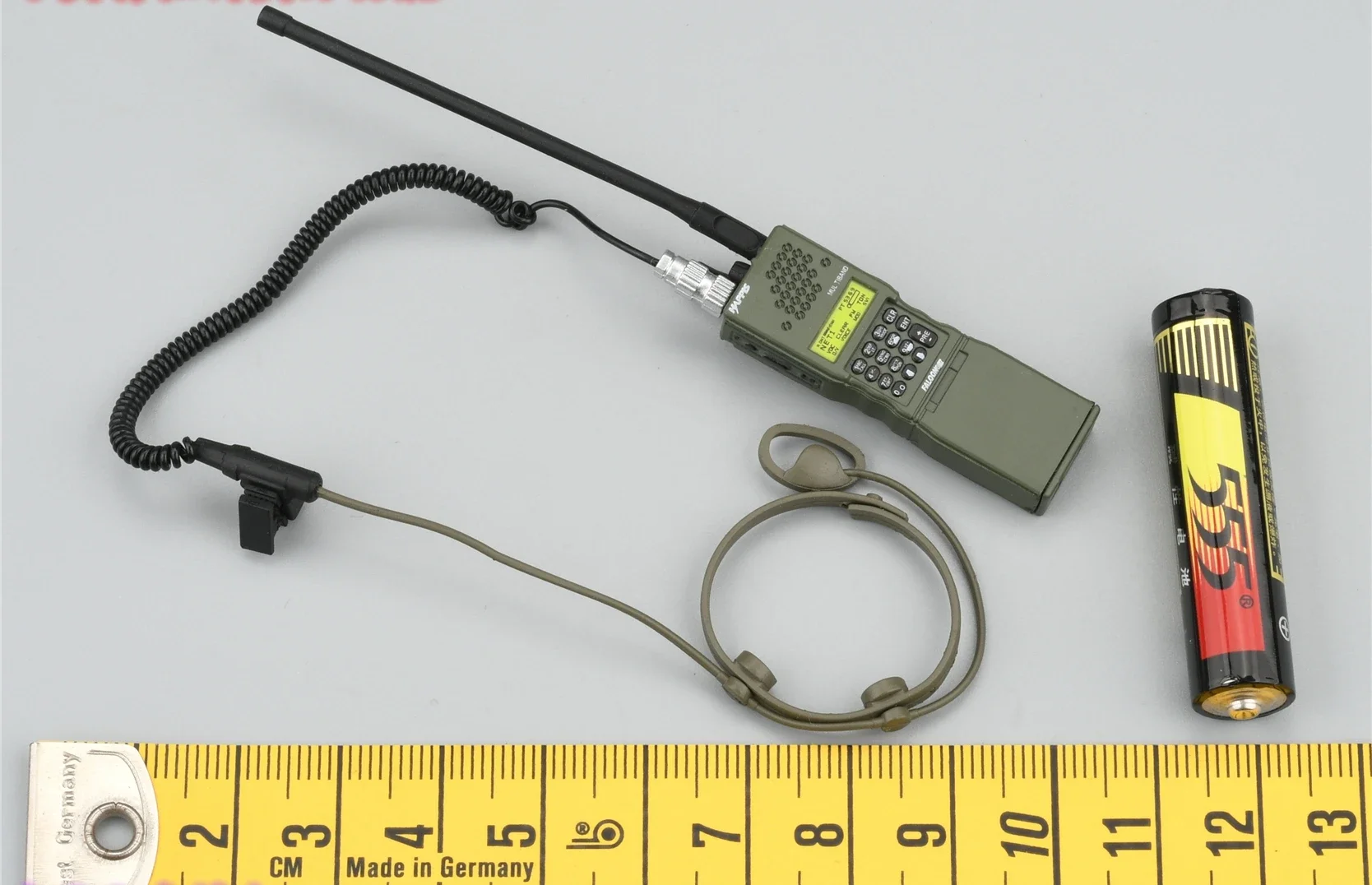 FS 73049 масштаб 1/6 солдат Радио &amp наушники модель для 12 &quotконец войны