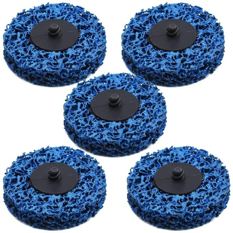 Диски Быстросменные с легкой полоской для удаления ржавчины 20 шт.