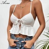 womens suspenders vest spring and summer 2022 fashion new white hollow suspender tops open back sexy straps ladies vest