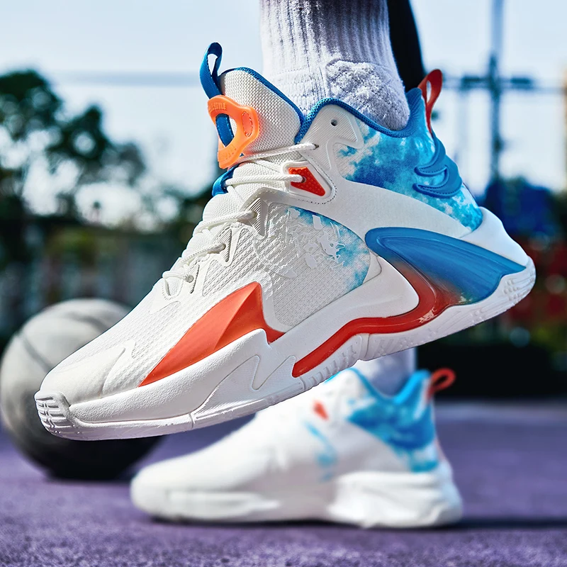 Basketball Sneakers Anti-skid High-top Couple Breathable Man Basketball Boots