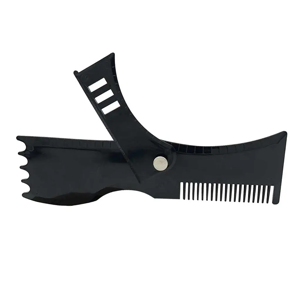 

Beard Shaping Tool W/inbuilt Comb Template Guide Ruler for Men