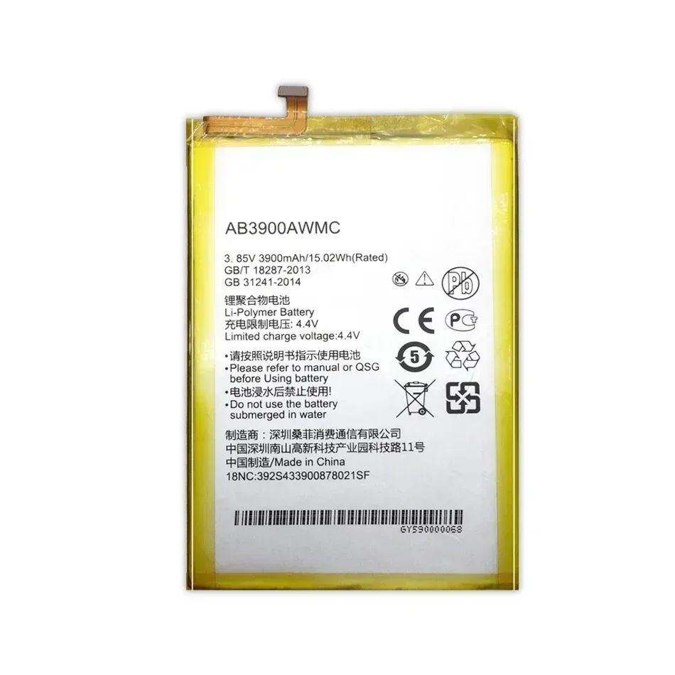 AB3900AWMC Сменный аккумулятор для мобильного телефона PHILIPS X818 Xenium CTX818 3900 мАч