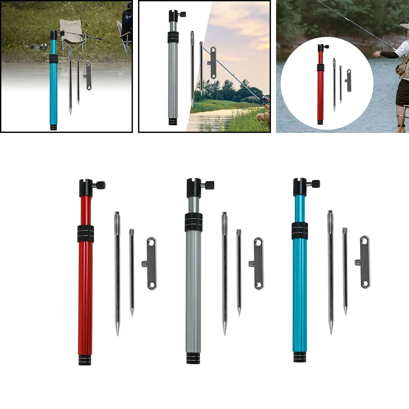 Держатель для удочки многофункциональная устойчивая Складная подставка с