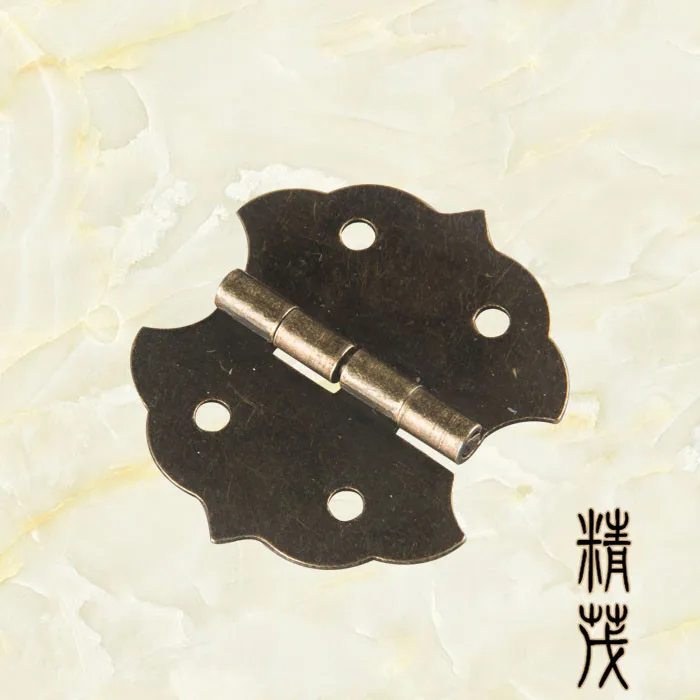 Jingmao маленькая петля с антикварным цветком аксессуары для фурнитуры шкафа