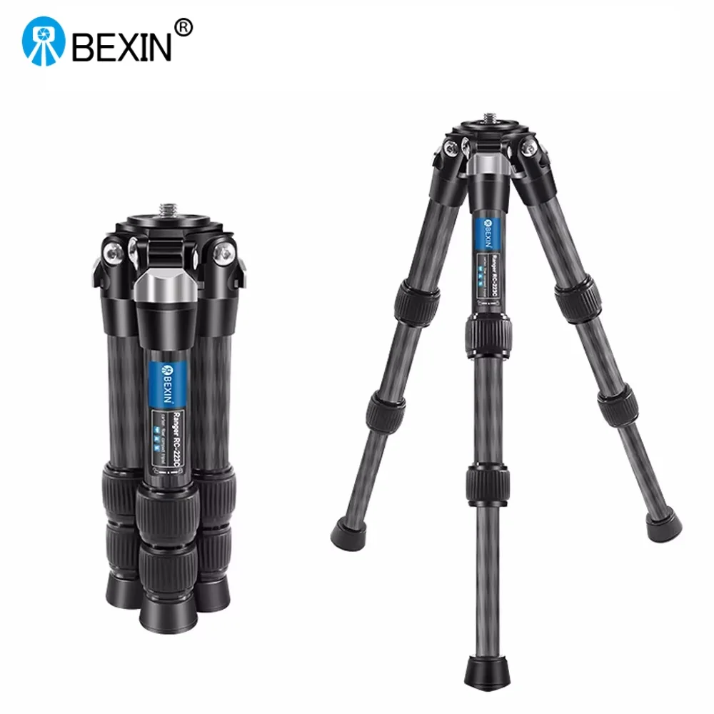 Фото BEXIN RC223C Мини-штатив из углеродного волокна, портативный складной компактный настольный штатив для DSLR-камеры, удлинитель, аксессуары Magic Arm №1