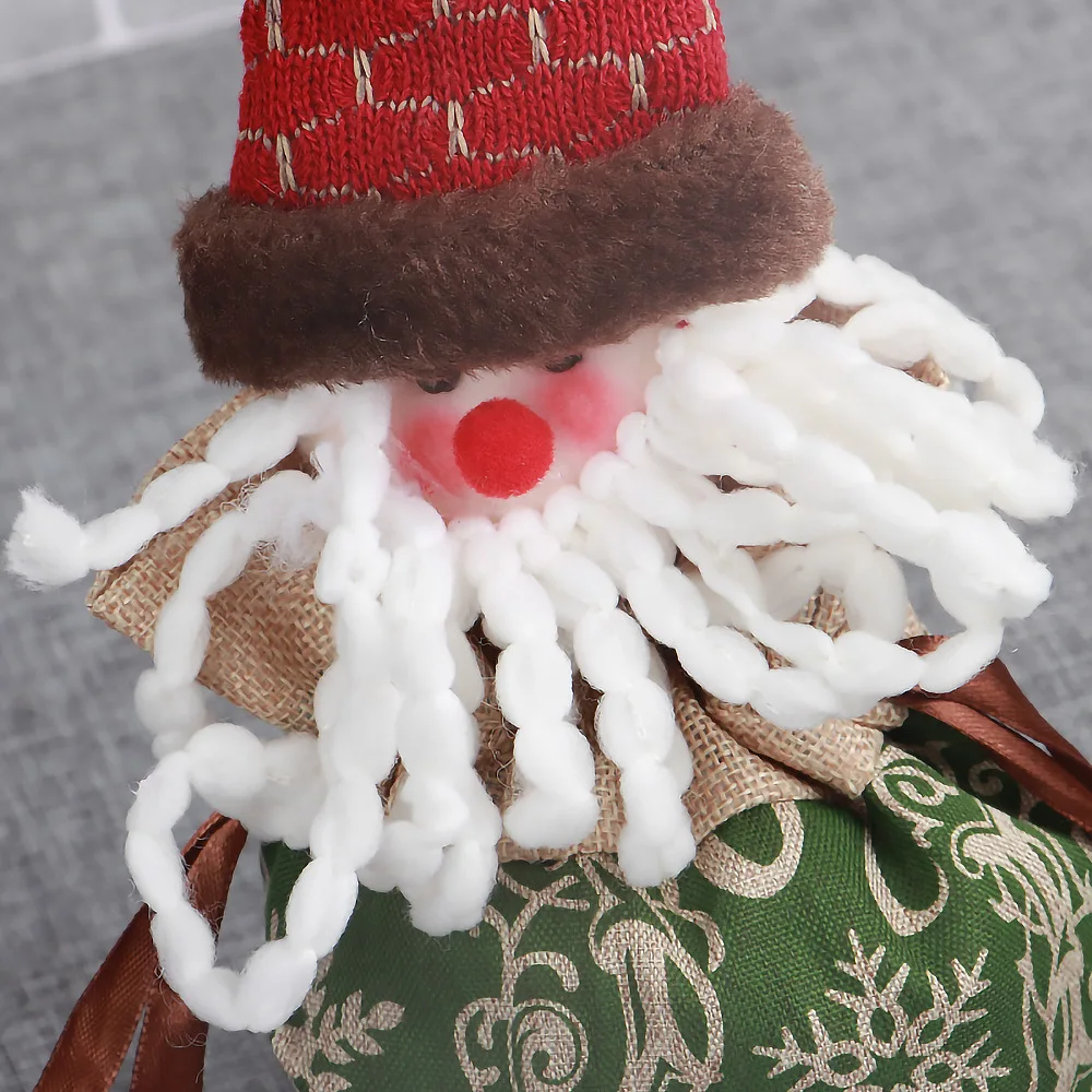 Новогодние пакеты для Яблоков с пересечением границ рождественские конфет на