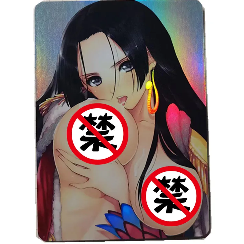

2023 New Anime Manga One Piece Cards Nami Hancock Robin Bundle Nude Cards Sexy Girls Cards Hobby Toys Collectibles Cards