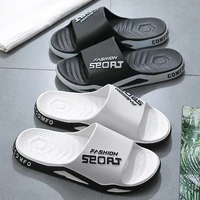 woman female slippers home letter pvc soft sole non slip anti slides sandals indoor outdoor men summer ladies shoes 2022 spring