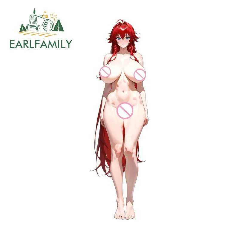 EARLFAMILY Rias Gremory автомобильные наклейки индивидуальные водостойкие солнцезащитные кремы на багажник наклейка на тележке автомобиль JDM автомобильные аксессуары