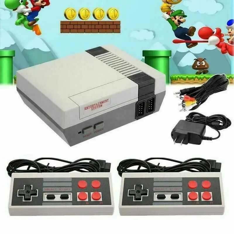 

1 компл. 620 Nintendo Игры Мини Винтаж Ретро ТВ игровая приставка классические видеоигры для детей ЕС США Великобритания встроенные 620 игр ACT Action ...