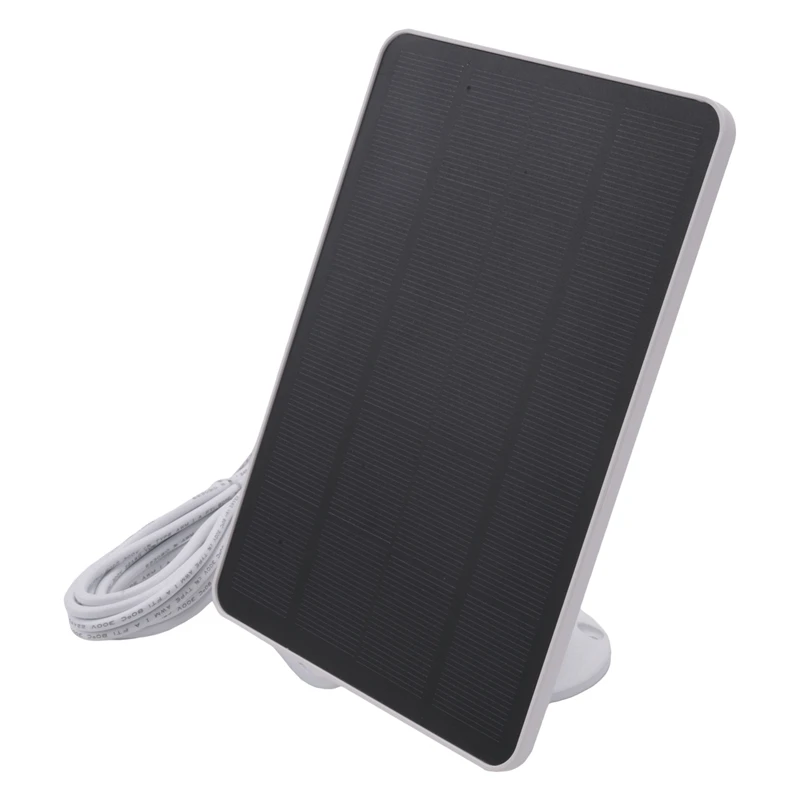 

Solar Panel Power Supply For Wireless Outdoor Waterproof Security Camera Non-Stop Charging