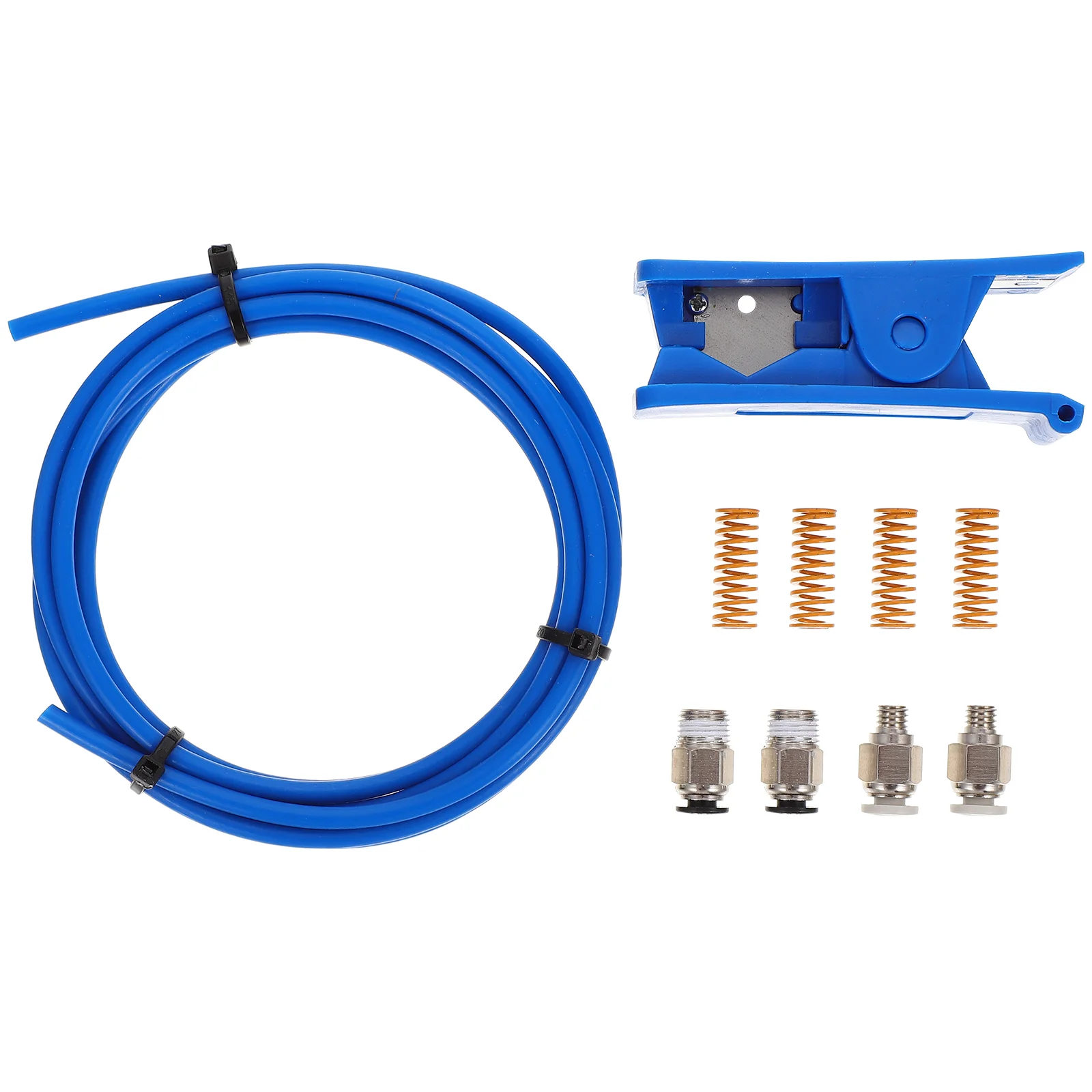 

1 Set 3D Printer Kit PTFE Tube Cutter Pneumatic Fittings PTFE Tubing 3D Printing Accessories