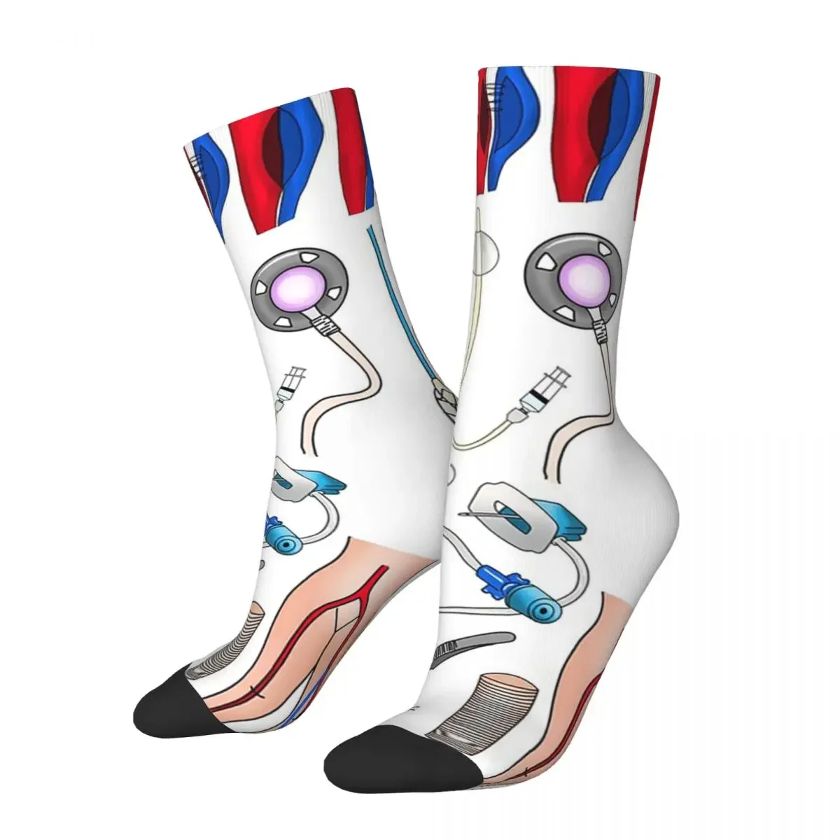 Носки для сосудистой хирургии Супермягкие чулки в стиле Харадзюку всесезонные