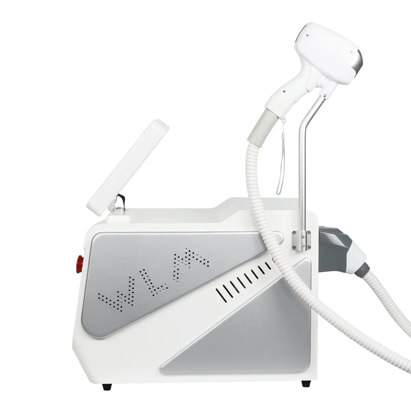 2000 Вт Профессиональный 808 диодный лазер ледяной Платиновый титановый Машинка для