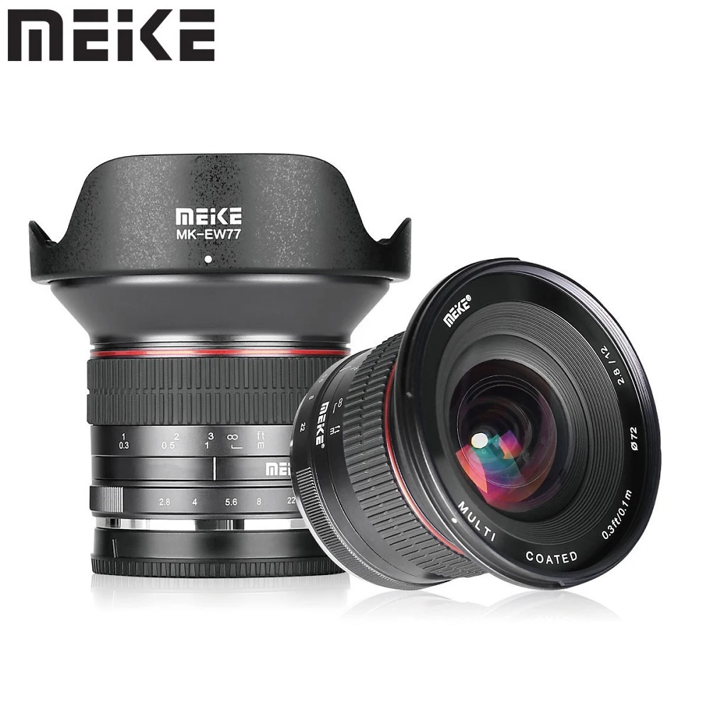 

Meike 12 мм f2.8 APS-C Ультра широкоугольный ручной объектив для Nikon 1 Mount J1 J2 J3 J4 J5 V1 V2 V3 S1 S2 беззеркальная камера