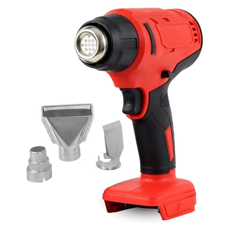 

Cordless Handheld Hot Air-Gun With 2 Nozzles Temperature Adjustable Electric Heat-Gun For Makita 18V Battery