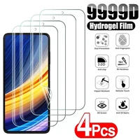 hydrogel film for xiaomi poco x3 pro nfc f3 m3 m4 gt screen protectors for redmi note 11 10 9 8 pro 9s 10s 8t 9t 9a 9c not glass