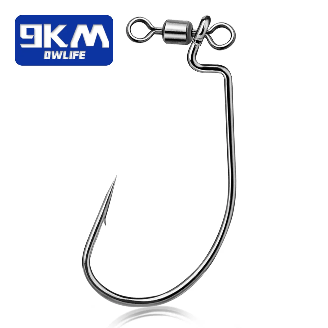 9 км спинтовые крючки для падения 10 ~ 40 шт. крючок EWG ловли окуня с поворотным