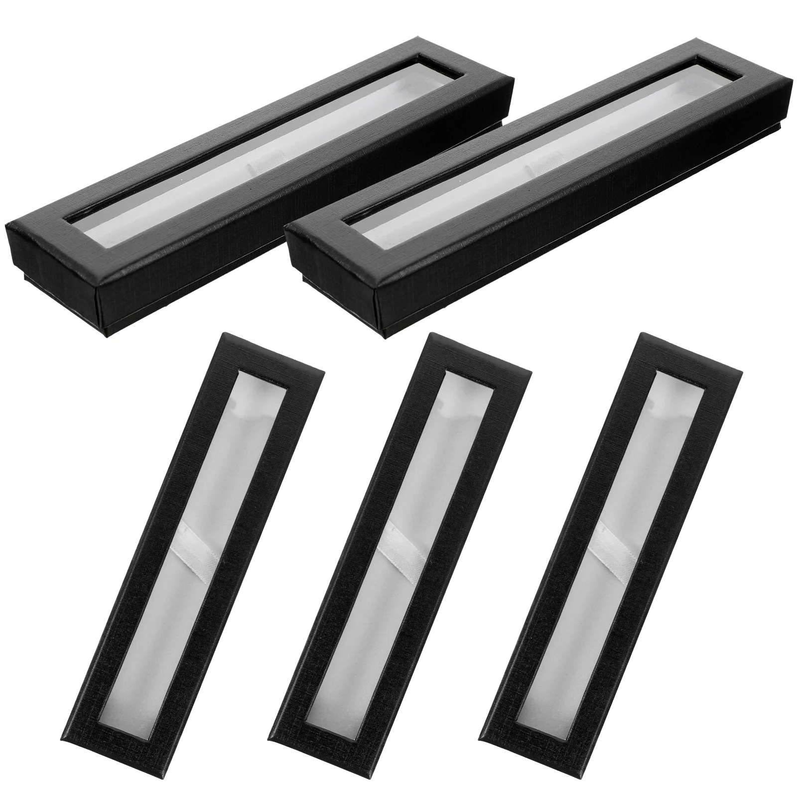 

5pcs Stationery Pen Case Display Case Pen Box Pen Case Fountain Pen Case Pen Gift Box Pen Display Case