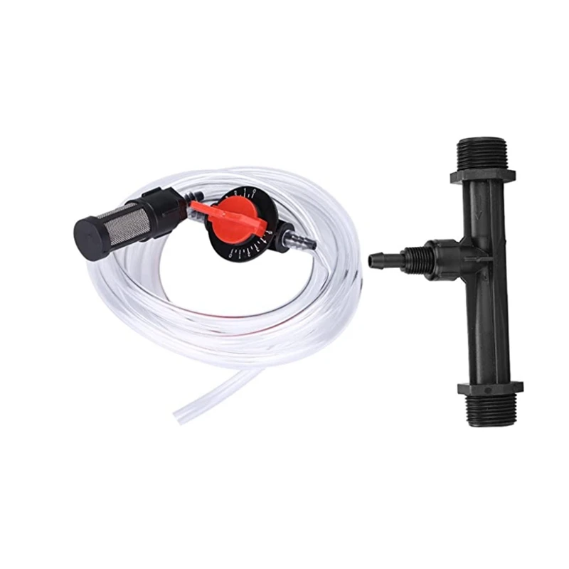 

4 Points/6 Points Venturi Fertilization System Filter Straw Set Four-Point Six-Point Fertilizer Injector Universal Straw