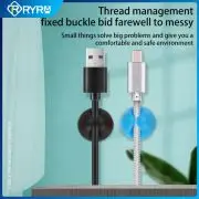 

RYRA Data Cable Storage Artifact Organizer Desktop Simple Data Cable Hub Cable Organizer Management For Mouse Earphone Cable