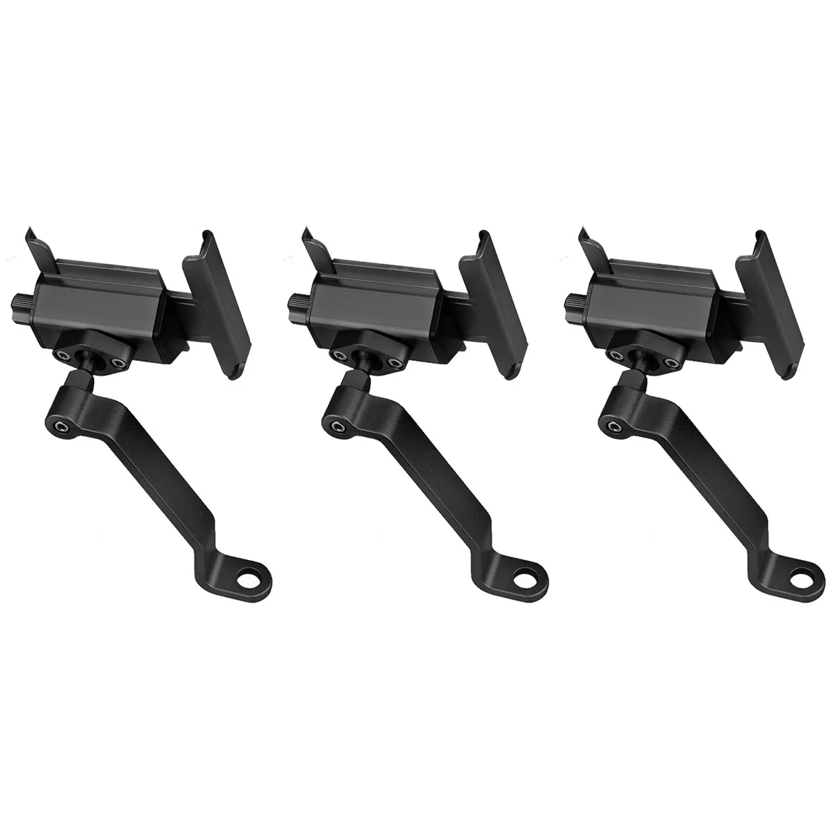 

3 pcs Aluminum Alloy Mobile Phone Stand Rotatable Metal Phone Holder Bracket