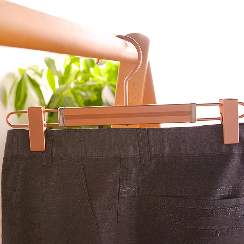 1 шт. вешалка для брюк из алюминиевого сплава