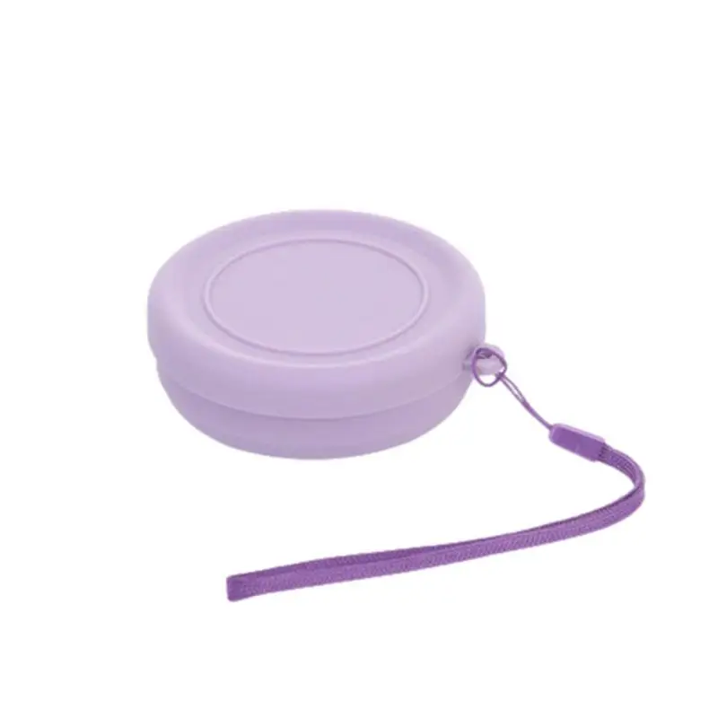 Collapsible Travel Cup Silicone Travel Reusable Water Bottle To-Go Pocket Size Cups For Hot And Cold Drinks Expandable For